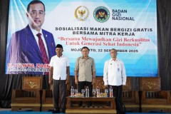 DPR RI dan BGN Gelar Sosialisasi Program Makan Bergizi Gratis di Desa Mojodadi Mojokerto